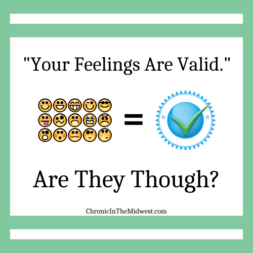 “Your Feelings Are Valid”… Are They&nbsp;Though?